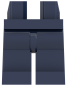 Preview: LEGO® Beine in Dark Blue für Minifiguren Vorderseite