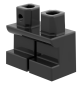 Preview: LEGO® kurze Beine in Schwarz für Minifiguren ISO
