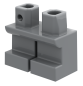 Preview: LEGO® kurze Beine in Dark Bluish Grayfür Minifiguren ISO
