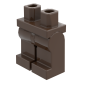 Preview: LEGO® Beine / Hose in Dark Brown für Minifiguren Schrägansicht