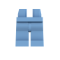 Preview: LEGO® Beine / Hose in Medium Blue für Minifiguren Vorderseite