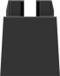 Preview: LEGO® Schwarz  Rock für Minifiguren