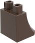 Preview: LEGO® Dark Brown Rock für Minifiguren ISO 1