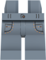 Preview: LEGO® Minifiguren Beine mit Gürtelschlaufen und Taschen in Sand Blue