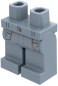 Preview: LEGO® Minifiguren Beine mit Gürtelschlaufen und Taschen in Sand Blue ISO