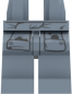 Preview: LEGO® Minifiguren Beine mit Taschen in Sand Blue