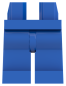 Preview: LEGO® Beine in Blue für Minifiguren Vorderseite