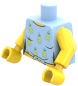Preview: LEGO® Minifiguren Torso mit gestreiftem Shirt und Erdbeermuster ISO