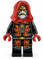 Preview: LEGO® NINJAGO Loyalist mit roter Kapuze und bedrohlichem Gesicht