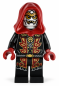 Preview: LEGO® NINJAGO Loyalist mit schwarz-rotem Drachengewand und Wendekopf