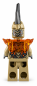 Preview: Bild 1: LEGO® NINJAGO Earth Monster Rückseite mit Hörnern und Kristallrüstung