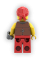 Preview: LEGO Pirat Rückseite – Crew Mitglied für Piratenschiff