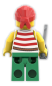 Preview: LEGO Pirat Rückseite – Seeräuber Figur für Piraten Szenen
