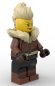 Preview: LEGO® Räuberin Raider bdp354 – Schrägansicht mit Fellkragen und Stiefeln