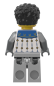 Preview: LEGO® Pferderitter bdp356 – Rückansicht mit bedrucktem Rittergewand