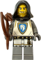 Preview: LEGO Ritter Bogenschütze mit Bogen Vorderseite