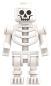 Preview: LEGO Skelett Minifigur weißes Gerippe Ritter Fantasy Figur