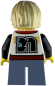 Preview: LEGO Minifigur Junge mit blonden Haaren und Jacke Rückseite