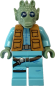 Preview: LEGO Star Wars Greedo sw0898 Rodianer Minifigur Vorderseite