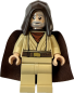 Preview: LEGO Star Wars Obi Wan Kenobi sw1046 Jedi Minifigur Vorderseite