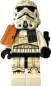 Preview: LEGO Star Wars Sandtrooper Squad Leader sw1132 mit orange Pauldron