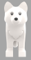 Preview: LEGO Polarfuchs Vorderansicht