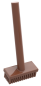 Preview: LEGO Besen braun mit langem Stiel und Bürstenkopf