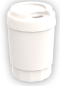 Preview: Weißer LEGO Coffee-to-go Becher für Minifiguren. Perfekt für Café-, Stadt- und Alltagsszenen in deiner LEGO City.