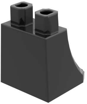 LEGO® Schwarz Rock für Minifiguren ISO 1