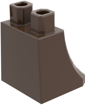 LEGO® Dark Brown Rock für Minifiguren ISO 1