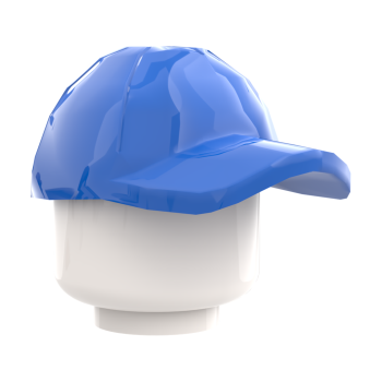 LEGO® Baseballcap in Blau Seitenansicht