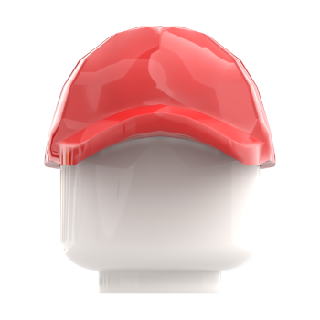 Preview: LEGO® Baseballcap in Rot Vorderansicht