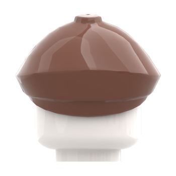 Preview: LEGO® Mütze Beanie in Reddish Brown Rückansicht
