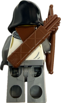 Preview: LEGO Ritter mit Köcher Rückseite