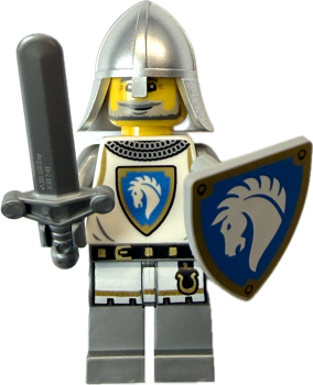 LEGO Ritter mit Schwert und Schild Vorderseite