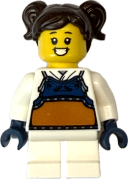 LEGO Mädchen Fechterin Minifigur Vorderansicht