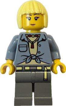 LEGO City Geschäftsfrau Minifigur mit Blazer und Business Outfit