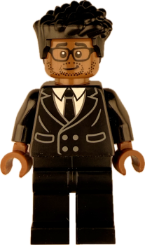 LEGO Geschäftsmann Minifigur mit Anzug und Brille