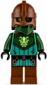 LEGO® Kraken Warrior Ritter mit Helm und Maske