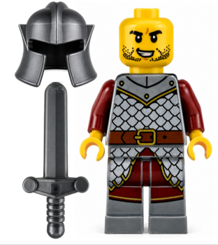 Preview: LEGO® Griffin Knight Ritter mit Schwert und Helm separat