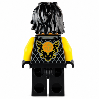 Preview: LEGO® Ninjago Cole Dragons Rising Minifigur mit Tournament-Rüstung und orangem Bandana