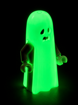 LEGO® Ghost twn529 – leuchtendes Gespenst in Schrägansicht