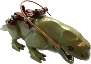 Preview: LEGO Dewback Rückseite Star Wars Tatooine Kreatur