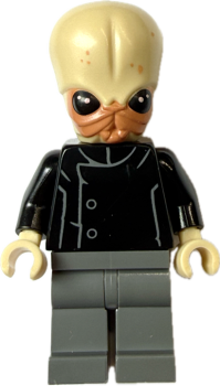 LEGO Star Wars Bith Musician sw0554 Vorderseite Cantina Band Figur