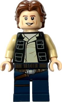 LEGO Star Wars Han Solo sw0771 Vorderseite Original Trilogie Minifigur