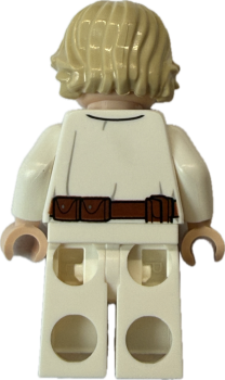 Preview: LEGO Luke Skywalker Rückseite A New Hope Minifigur