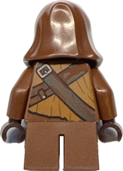 Preview: LEGO Jawa Rückseite Robe Detaildruck