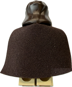 Preview: LEGO Obi Wan Kenobi Rückseite brauner Umhang Tatooine Outfit