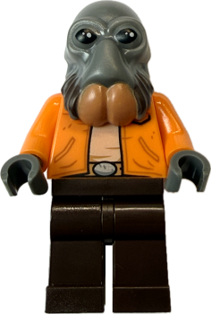 LEGO Star Wars Ponda Baba sw1124 Cantina Minifigur Vorderseite