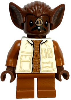 LEGO Star Wars Kabe sw1129 Cantina Alien Minifigur Vorderseite